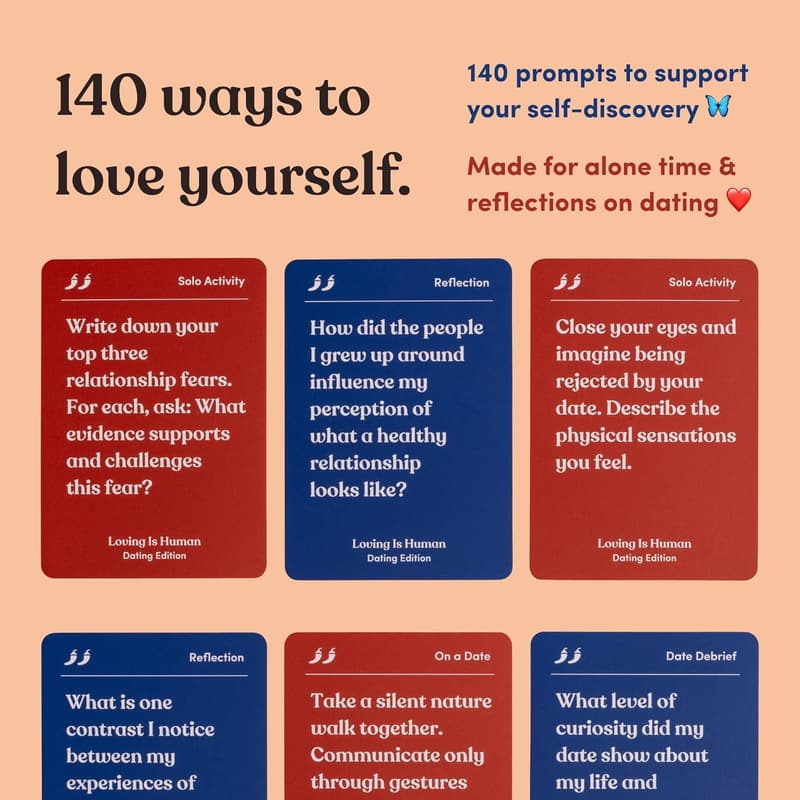 Dating Edition Conversation Cards - 140 Ways to Deepen Love
