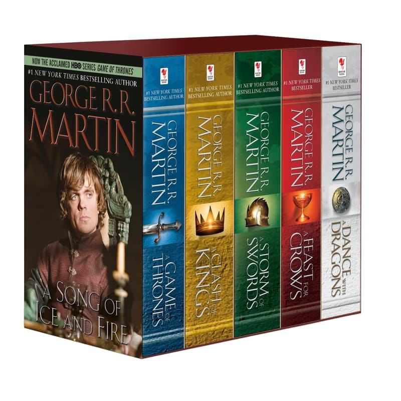 A Game of Thrones 5-Book Boxed Set: Song of Ice and Fire Series