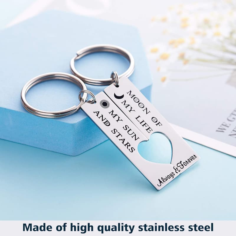 Game of Thrones Inspired Keychain Set for Couples
