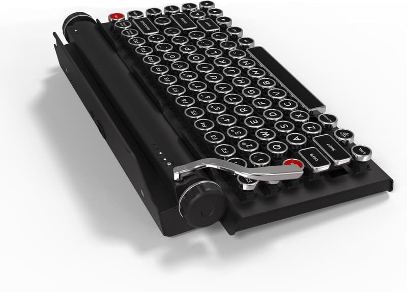 Qwerkywriter Retro Typewriter-Style Mechanical Keyboard