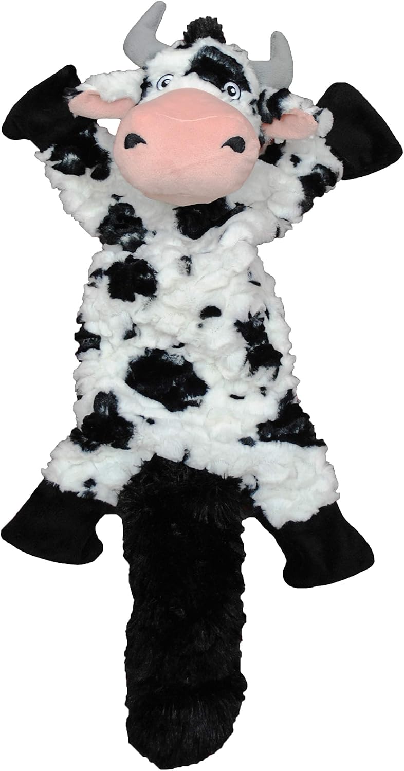 Jolly Pets Large Cow Fat Tail Dog Toy