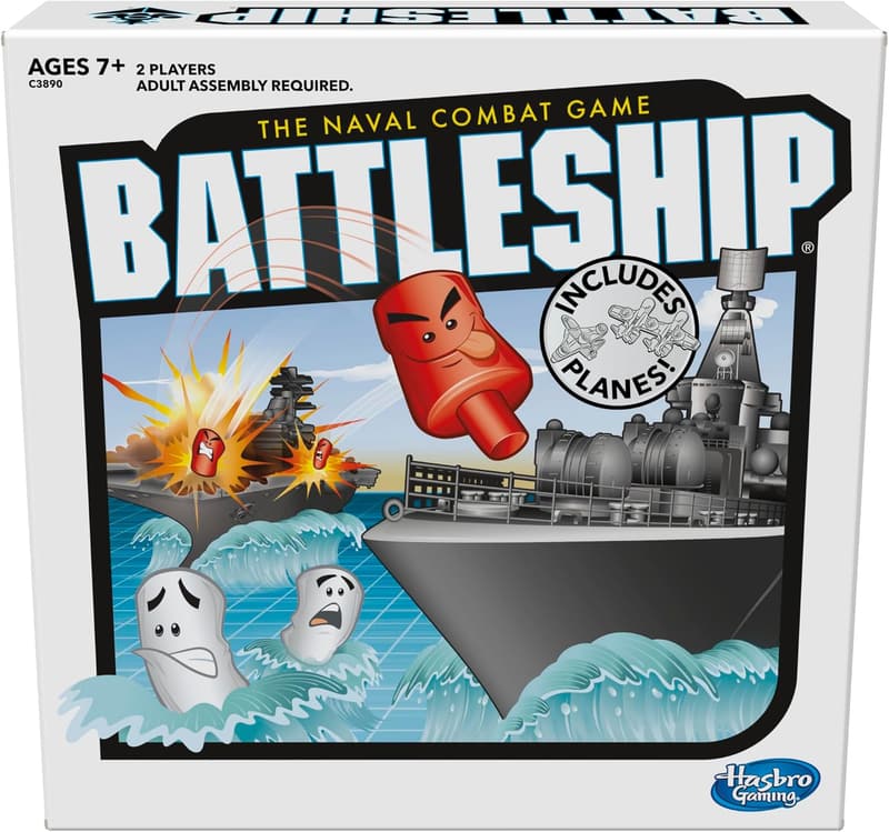 Battleship Strategy Board Game for Ages 7+