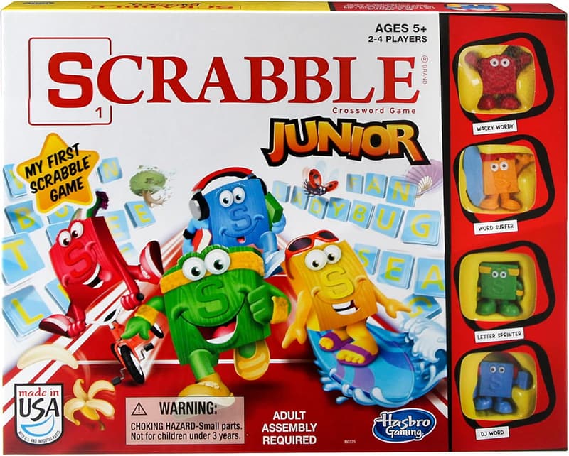 Scrabble Junior Board Game for Kids | Educational Fun for Ages 5+