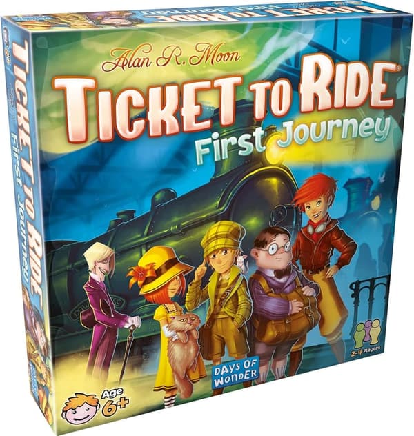 Ticket to Ride: First Journey - Family Board Game for Ages 6+
