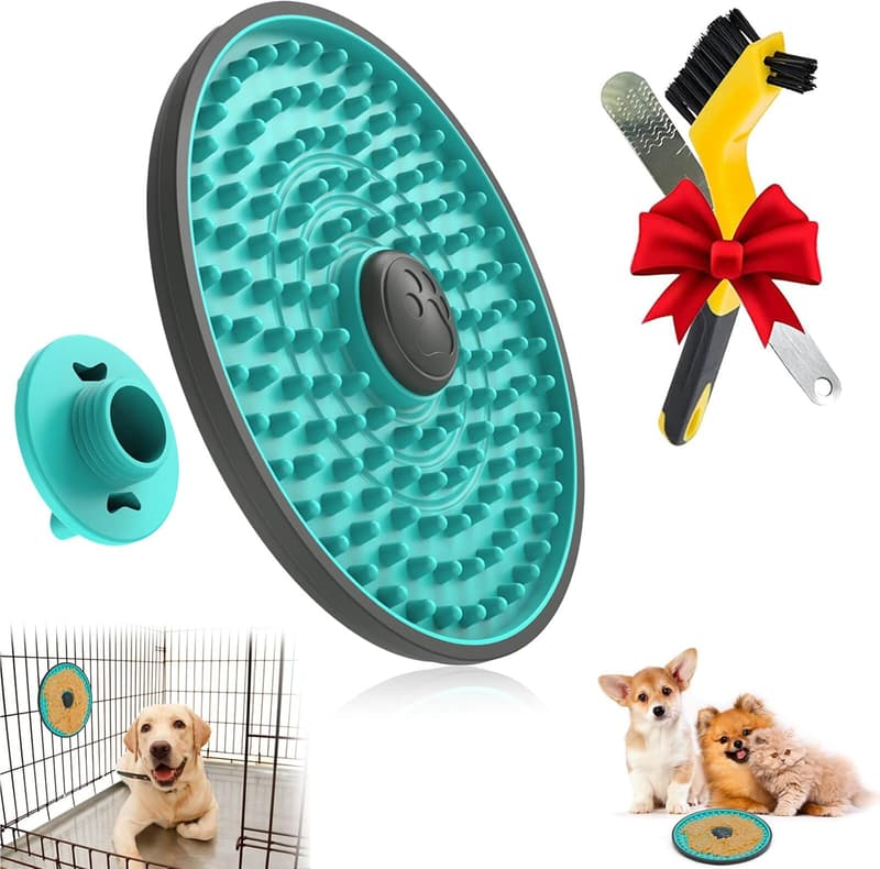 Dog Lick Mat - Slow Feeder for Crate Training & Boredom Relief