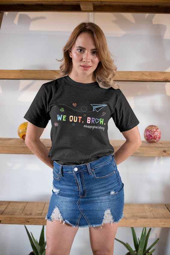 End of School Year Women's Funny Teacher Graphic T-Shirt