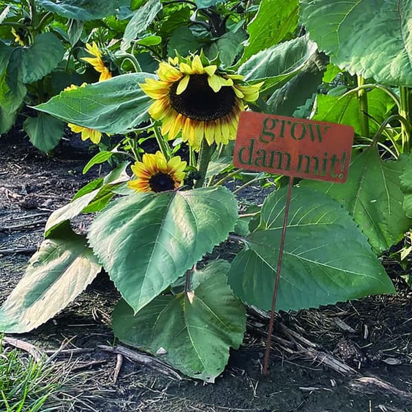 Funny Garden Sign - Unique Outdoor Decor for Gardeners