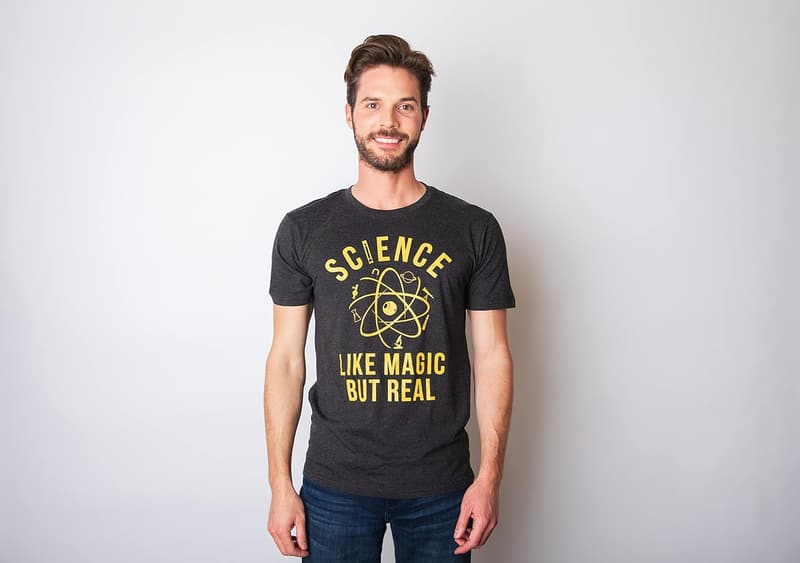Funny Nerdy Teacher T-Shirt for Men - Science Like Magic