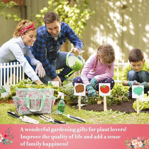 Birthday Gardening Kit for Women - 11 Pcs Heavy Duty Tools