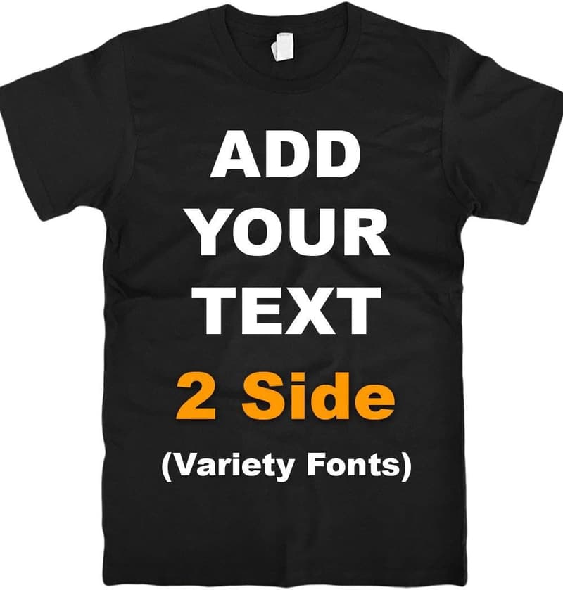 Custom Cotton T-Shirts for Men & Women - Ultra Soft, Personalized