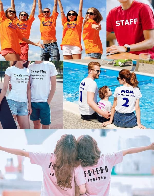Custom Cotton T-Shirts for Men & Women - Ultra Soft, Personalized