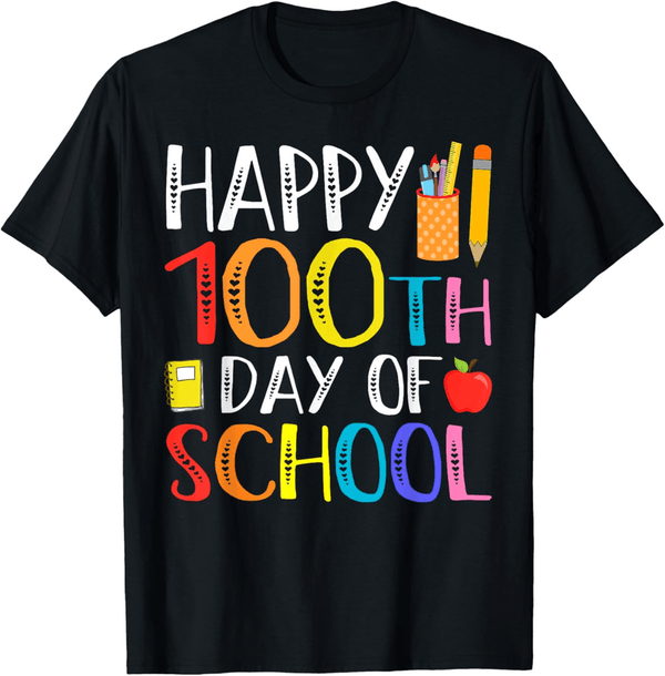 100 Days of School Teacher & Student T-Shirt