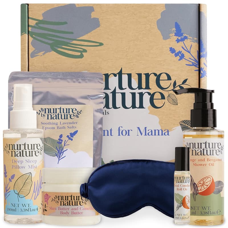 Mother's Day Relaxation Spa Gift Set for Moms - 6-Piece Kit