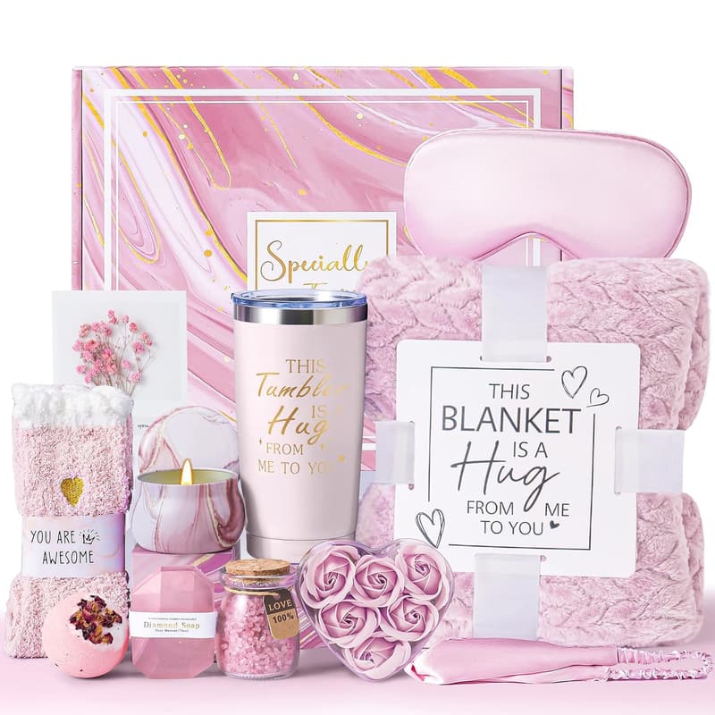 Spa Gift Basket for Women – Get Well Soon Care Package