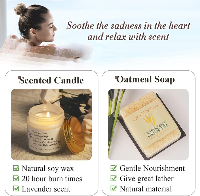 Sympathy Gift Basket for Women - Care Package for Loss