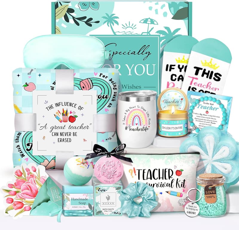 Teacher Appreciation Gift Basket for Women