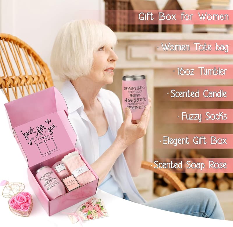 Birthday Gift Basket for Women - Thoughtful Care Package