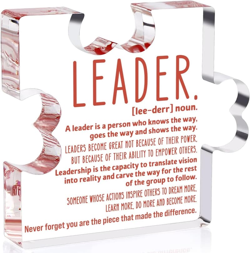 Farewell Gift - Irregular Acrylic Sign for Boss or Mentor