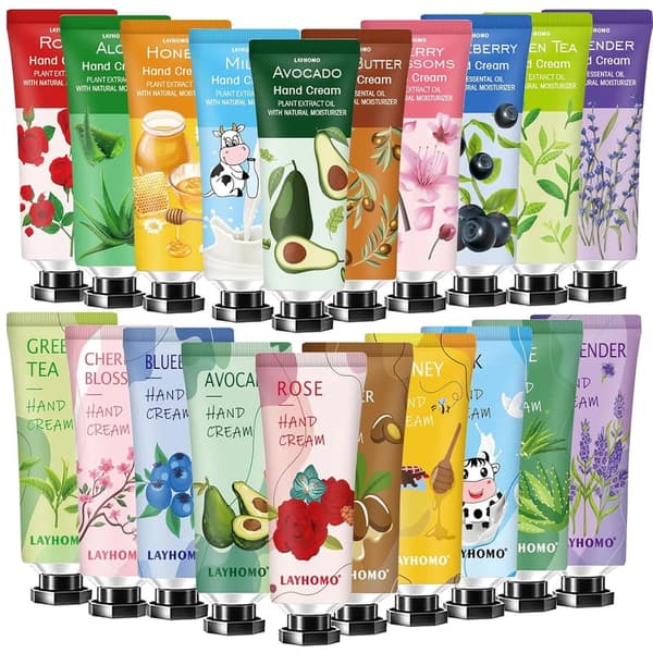 Travel Size Hand Cream Gift Set – 20 Pack for Women, 青少年, Teachers