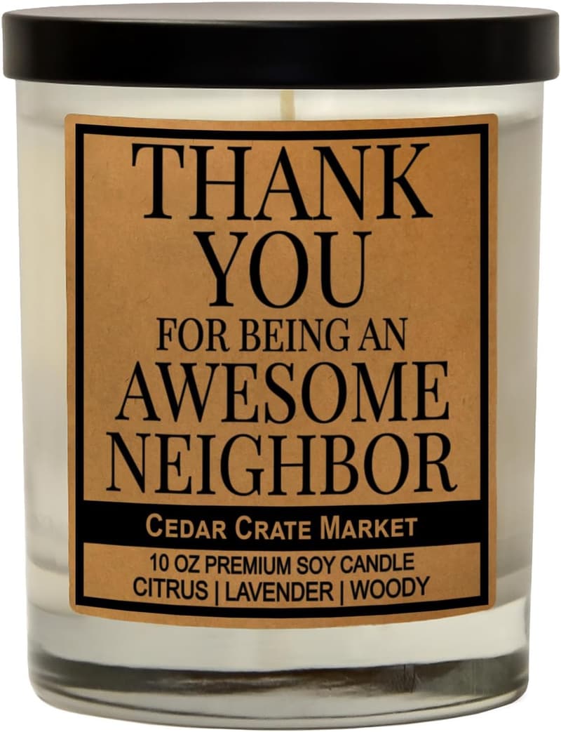 Funny Soy Wax Candle for New Home - Perfect Housewarming Gift