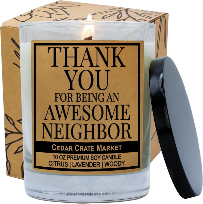 Funny Soy Wax Candle for New Home - Perfect Housewarming Gift
