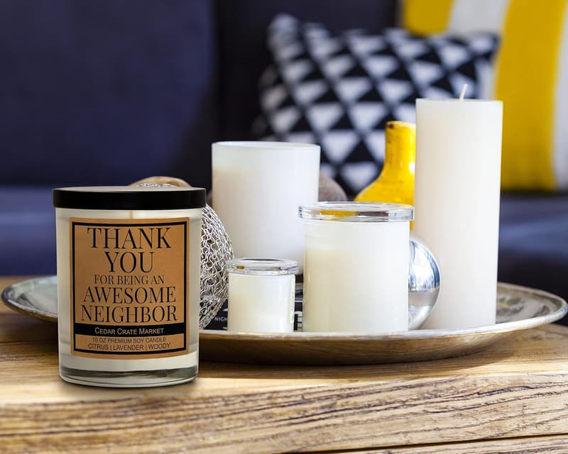 Funny Soy Wax Candle for New Home - Perfect Housewarming Gift