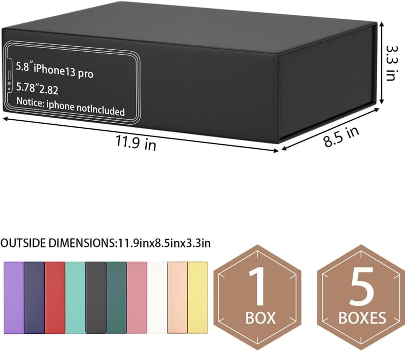 Magnetic Closure Gift Box for Birthday & Bridesmaid Presents