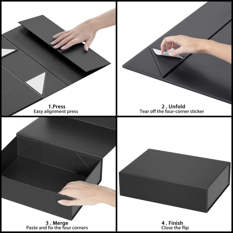 Magnetic Closure Gift Box for Birthday & Bridesmaid Presents