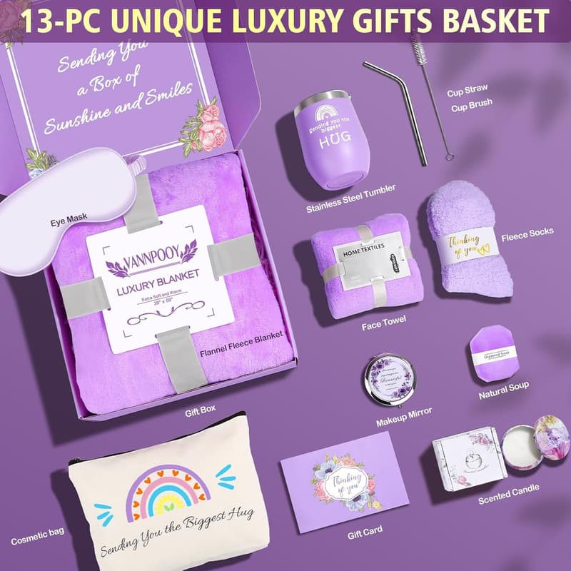 Thinking of You Spa Gift Basket for Women