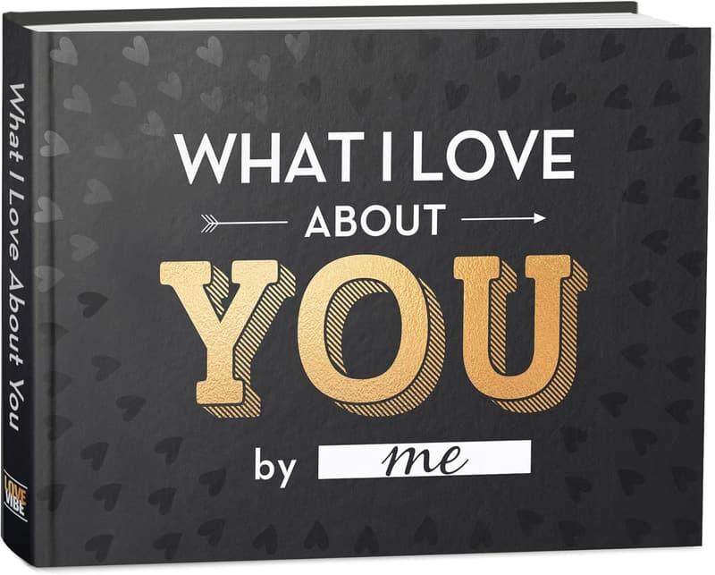 Love Book for Couples - Fill-in-the-Blank Anniversary Gift