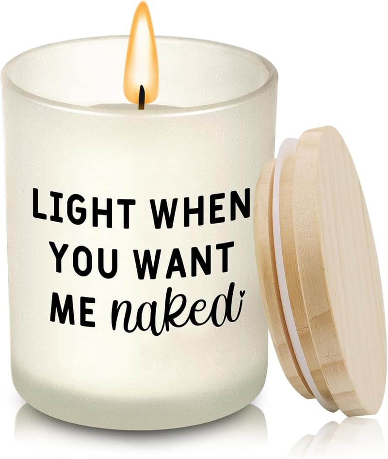 Father's Day Candle Gift for Him - I Love You Present