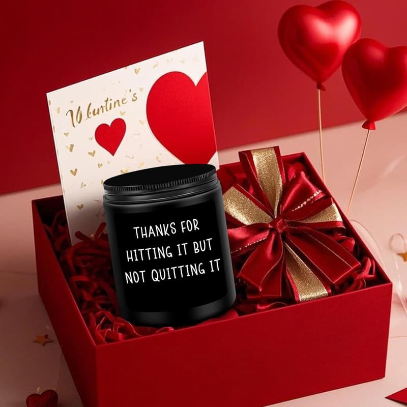 Valentine's Day Sandalwood Scented Candle for Him