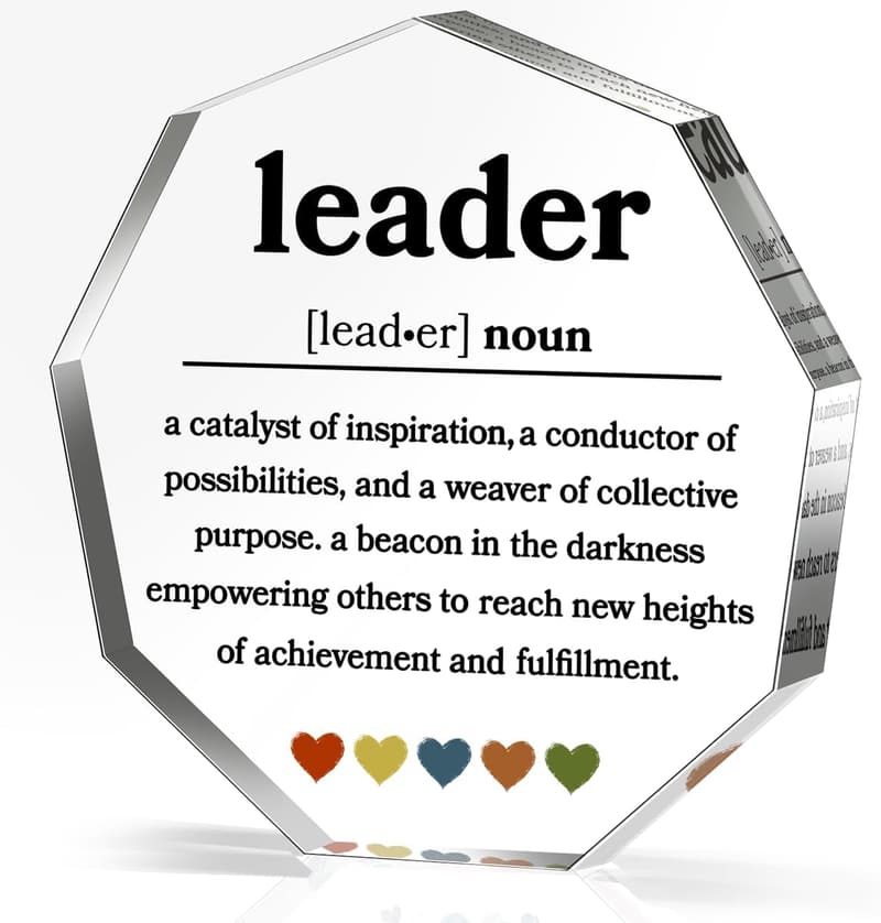 Retirement Gift for Boss - Decorative Plaque for Leaders