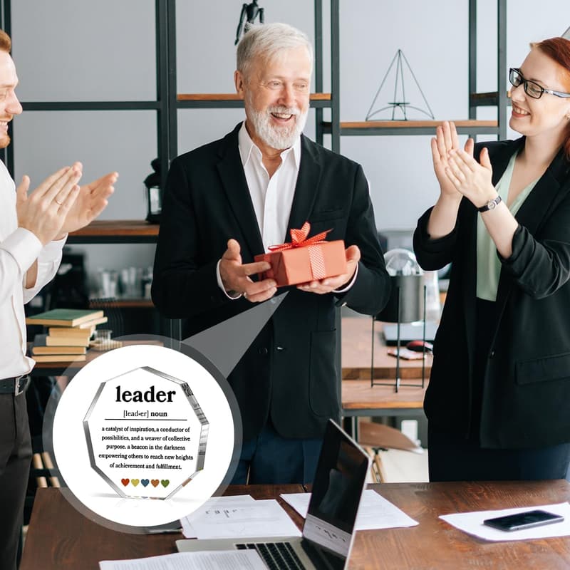 Retirement Gift for Boss - Decorative Plaque for Leaders