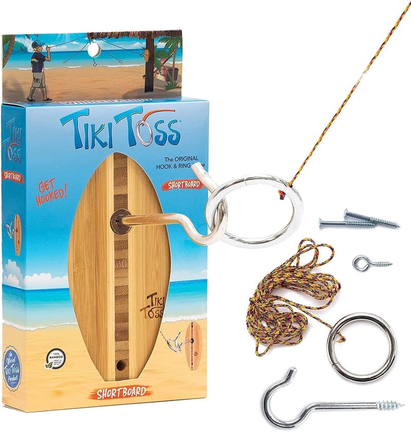 Tiki Toss Indoor Ring Toss Game for Adults & Kids