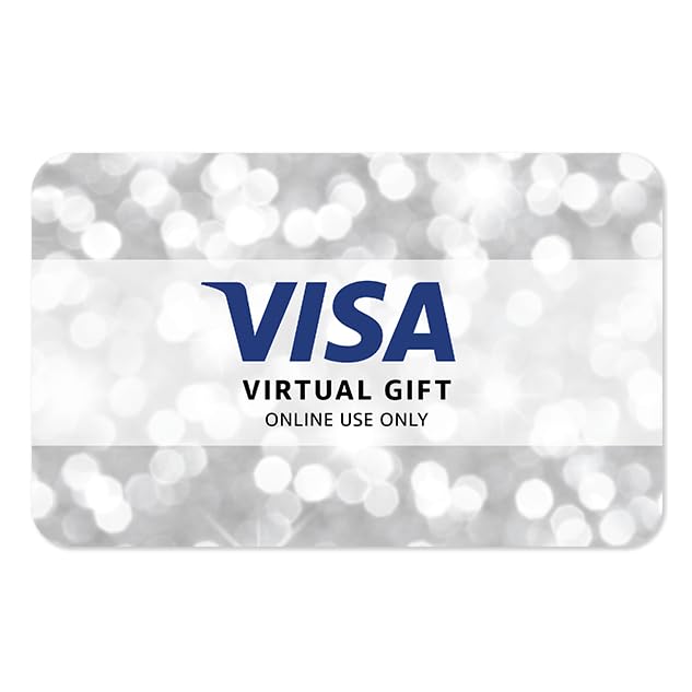 $100 Visa Virtual eGift Card for Online Use Only