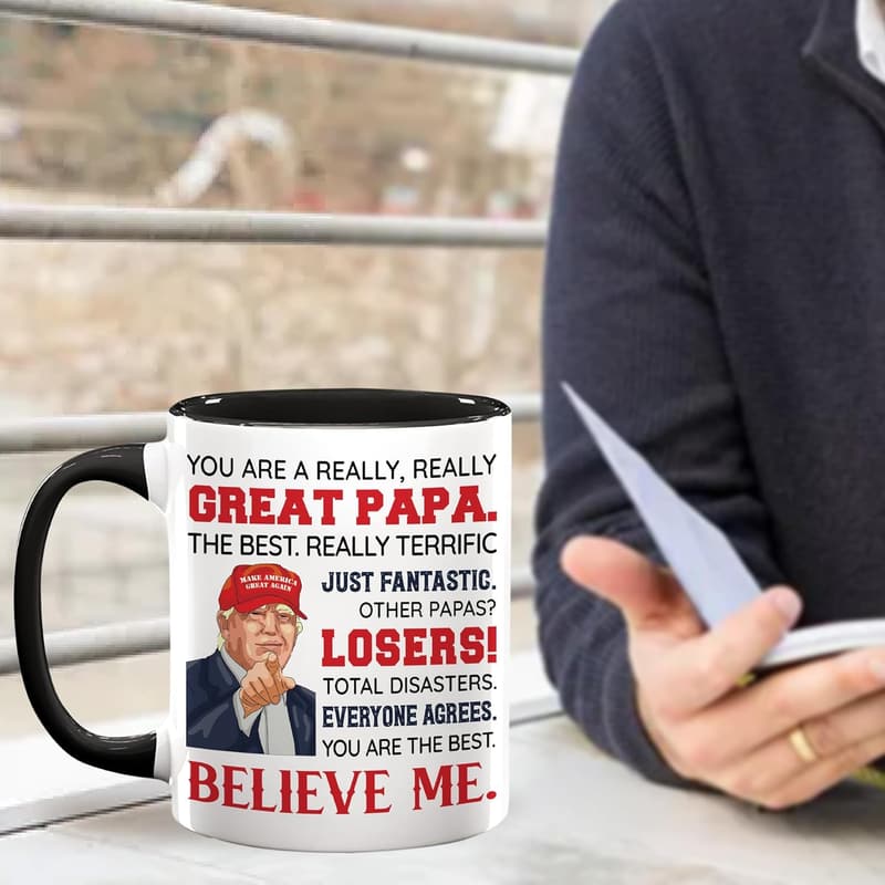 Funny Papa Coffee Mug - Perfect Father's Day Gift from Grandkids