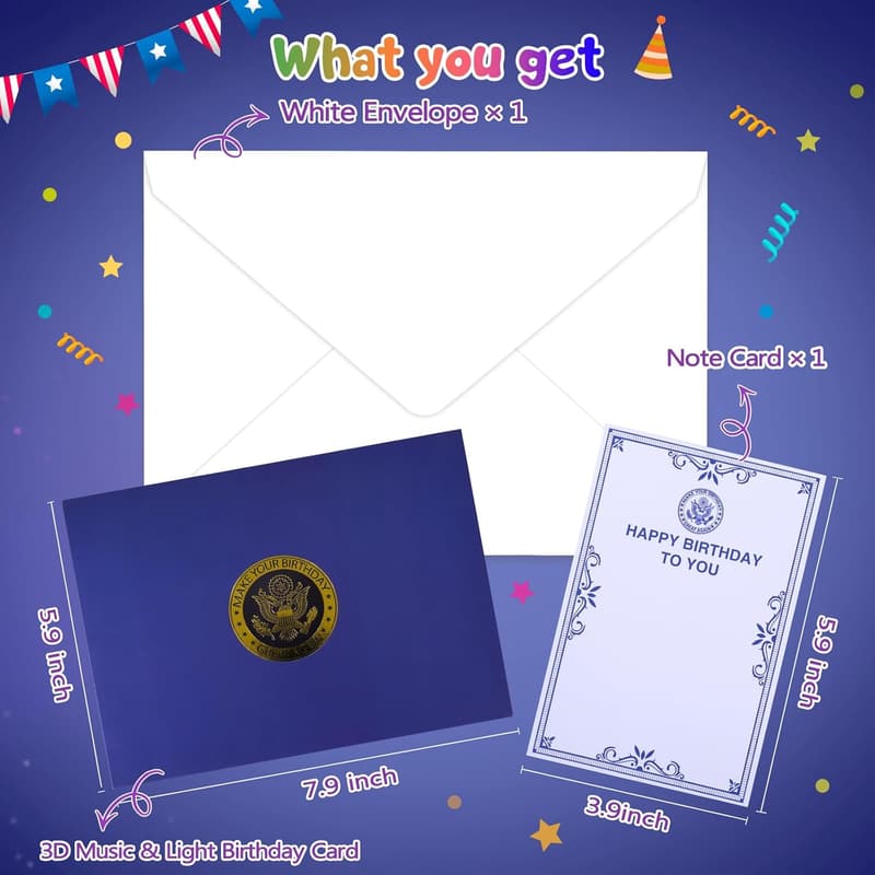 Musical Pop-Up Birthday Card with Light & Candle