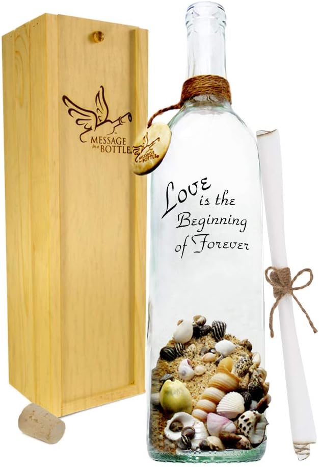 Personalized Promise Message in a Bottle Gift