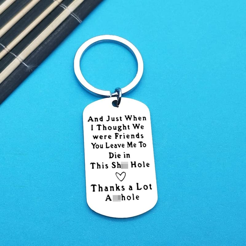Farewell Gift Keychain for Colleagues & Coworkers