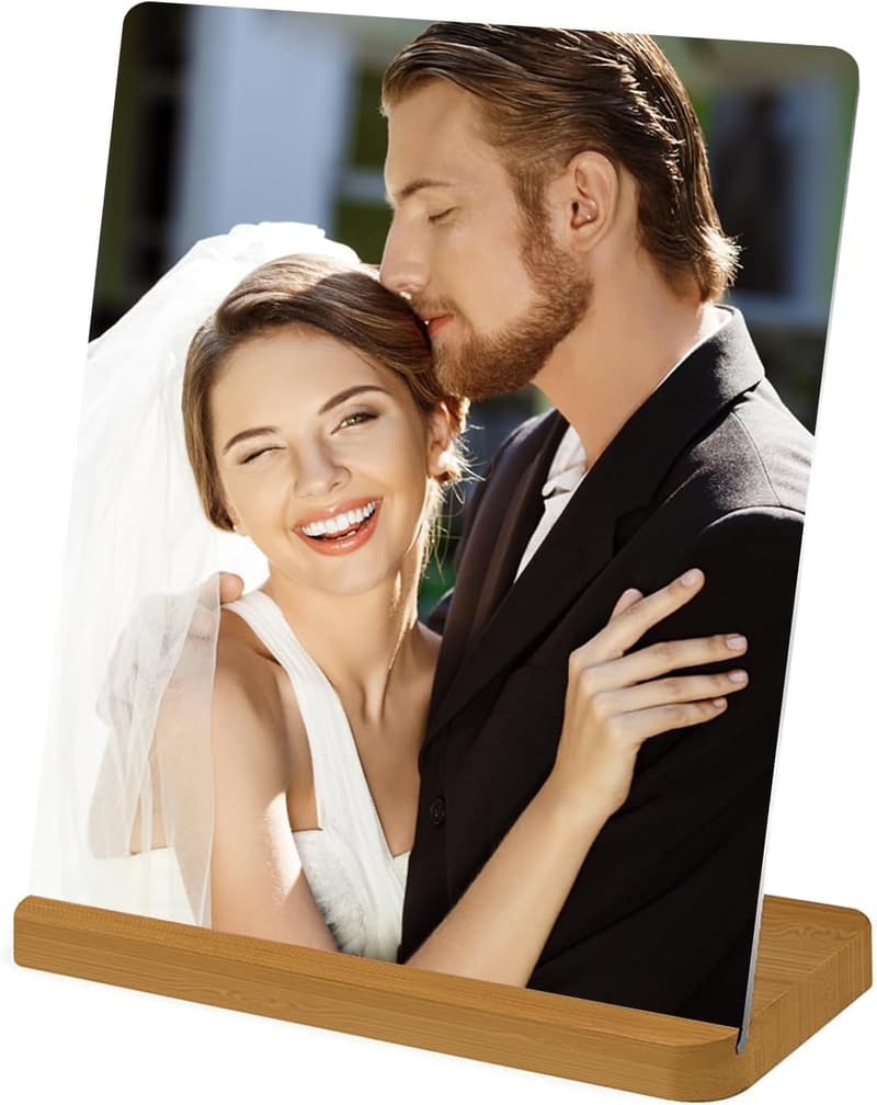Personalized Metal Photo Frame for Friends and Family