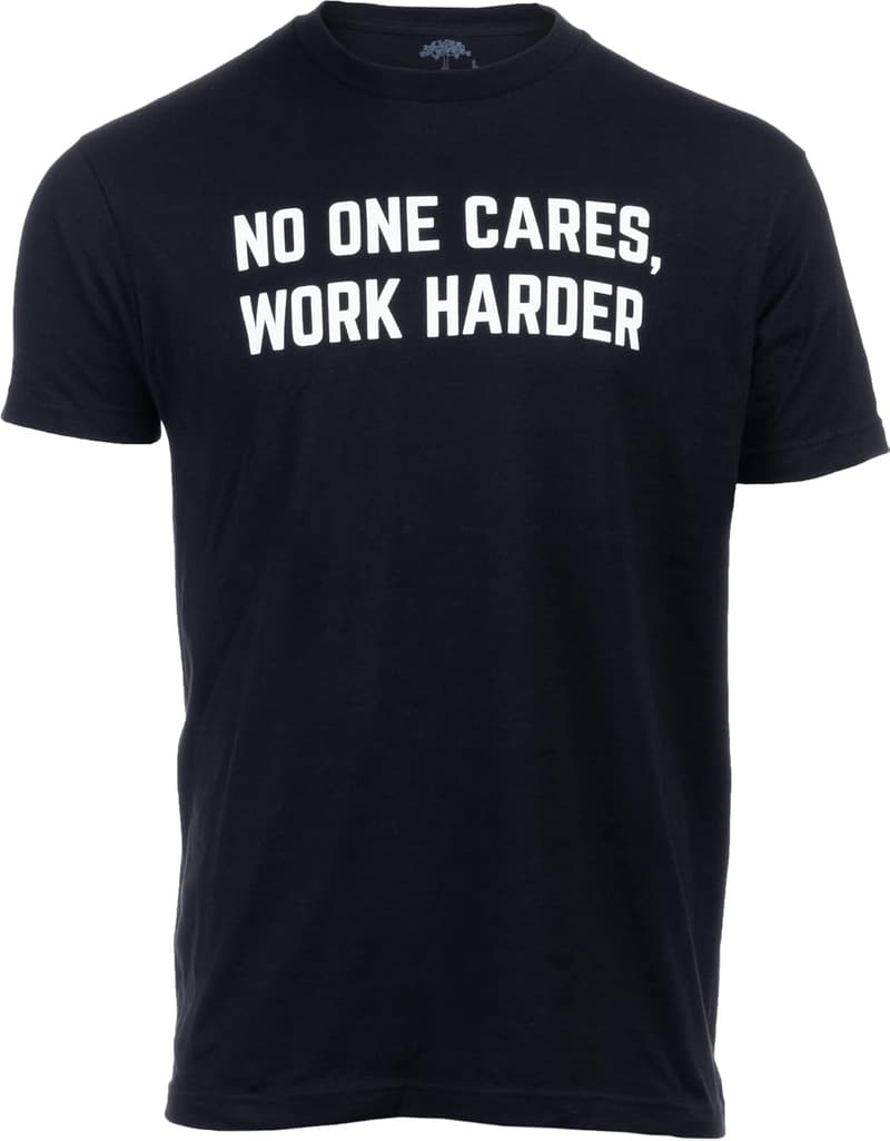 Motivational Workout Tee for Men - 