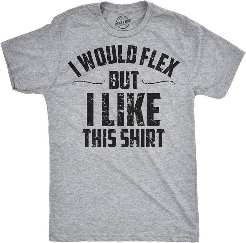 Funny Men's Workout Gym Tee: 