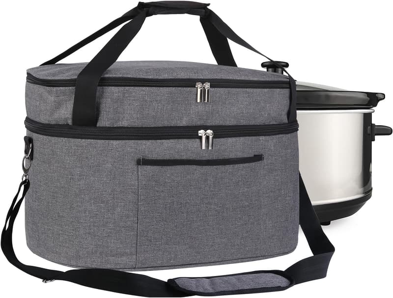 Crock-Pot Carrier Bag for Family Gatherings - Grey