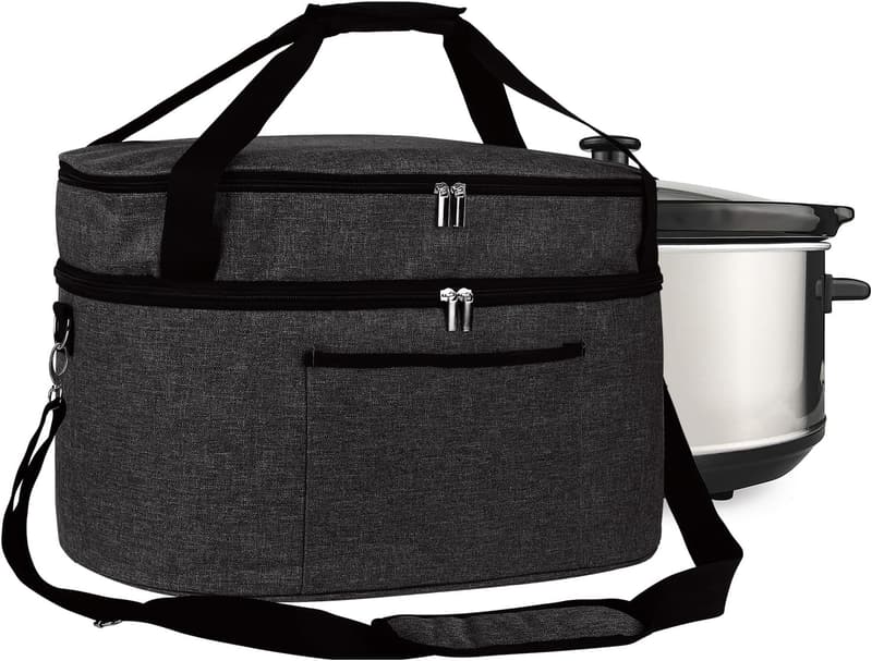 Slow Cooker Bag for 6-8 Quart Crock-Pot - Travel & Potluck Use