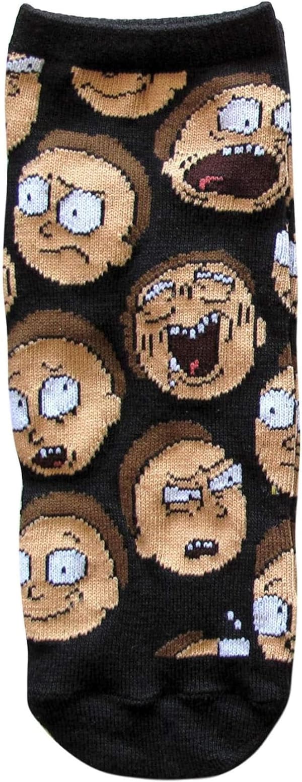Rick and Morty Patterns Women's Ankle Socks 5-Pack