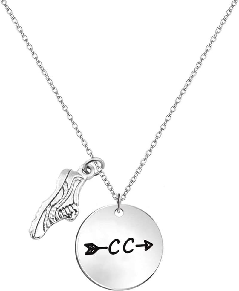 Running Team Coach Necklace - Cross Country Jewelry Gift