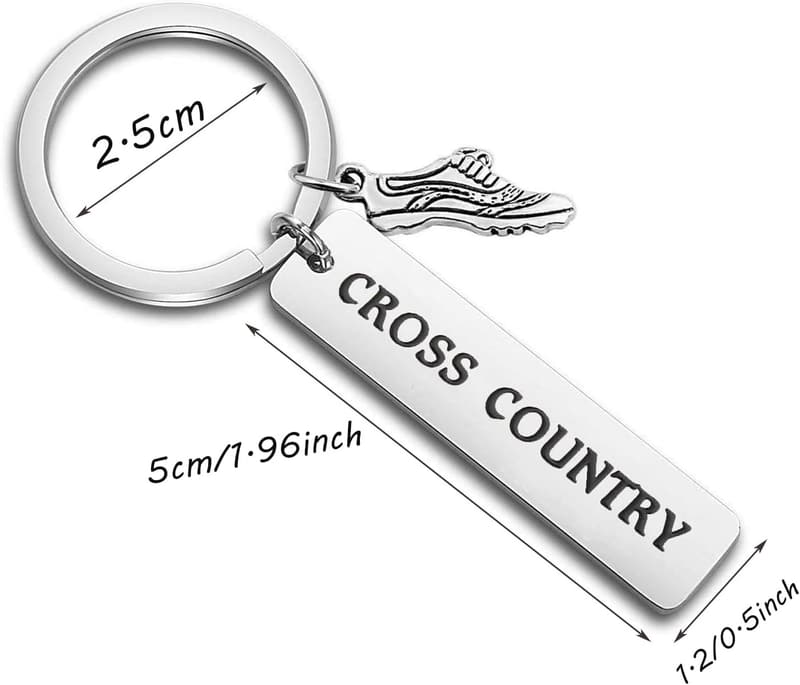 Runner Gift Keychain for Marathon Buddies - Sole Sister Design