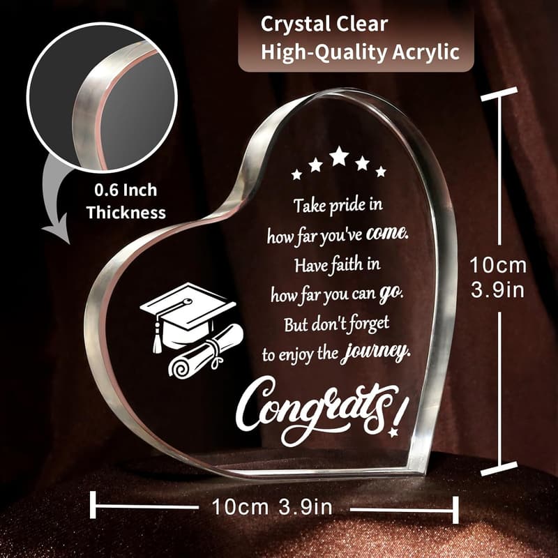 2025 Graduation Keepsake - Inspirational Acrylic Gift for All