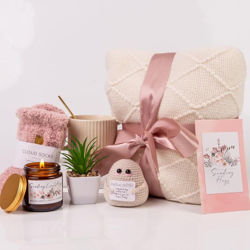 Get Well Soon Gift Basket for Women - Care Package